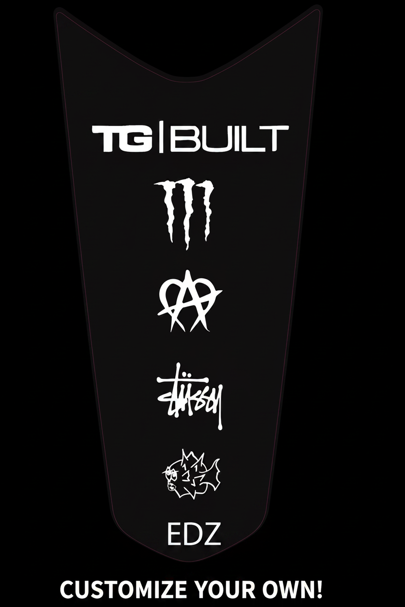 TUTTIO FENDER DECAL!! CUSTOMIZE YOUR OWN!!
