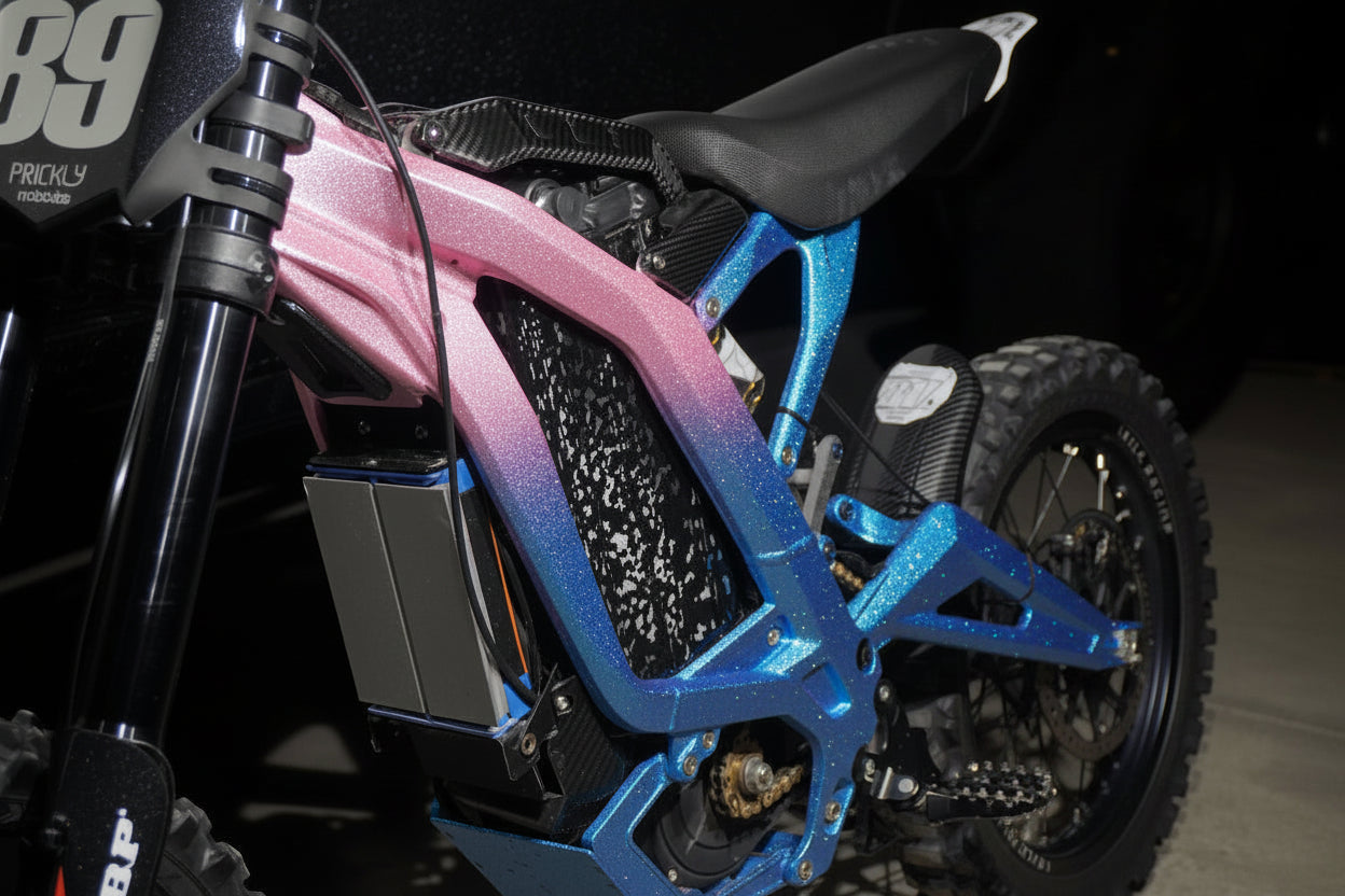 E-Bike ShadowSlate Black Camouflage Wrap