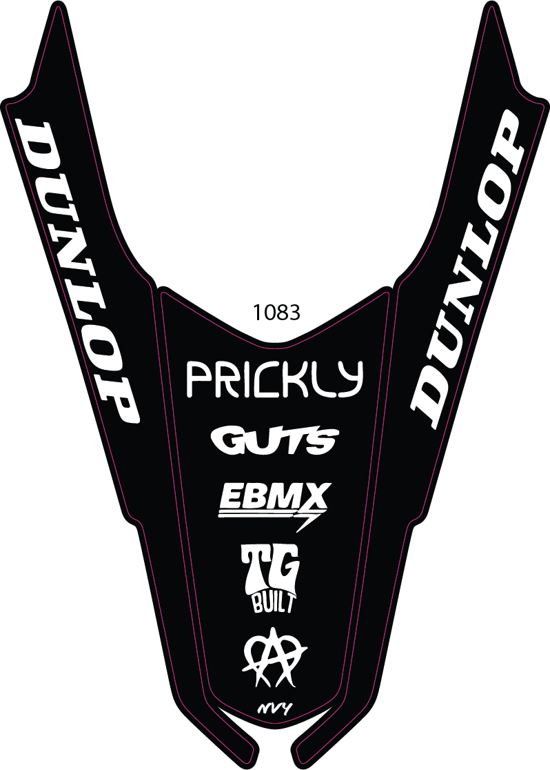 Pre designed Surron Ultra Bee Rear Fender Decal