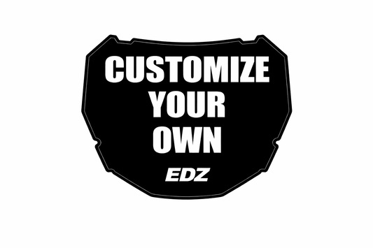 ODI DECAL FULLY CUSTOMIZABLE PLATE