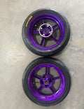 SUPER MOTOS!! FITS YOZMA, STRIKE, TUTTIO, RAZOR, EM5, RTR, HEYBIKE, MOTOTEC (CHOOSE BETWEEN A VARIETY OF RIM COLORS TO)
