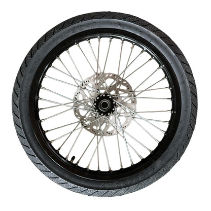 SURRON LIGHT BEE SUPER MOTOS (BLA CK) COMES WITH ROTORS, AND SPROKETS