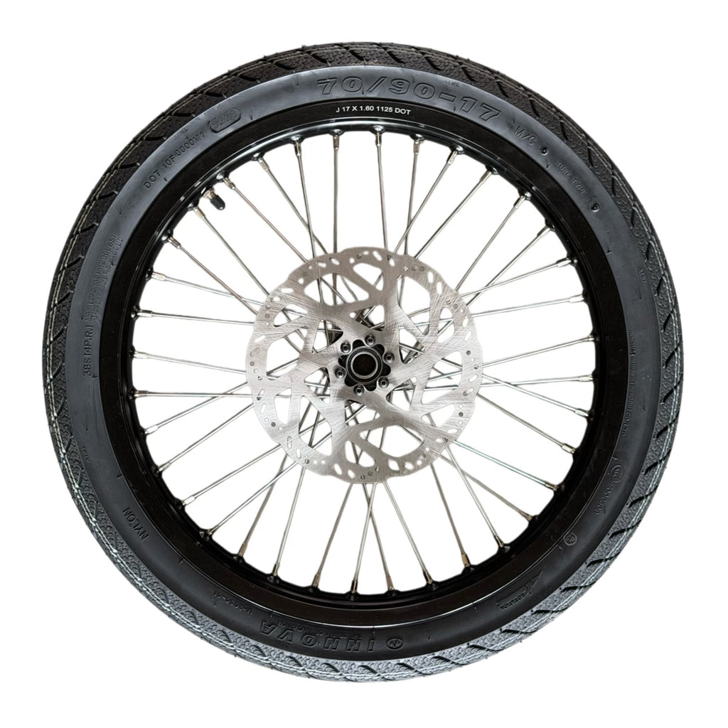 SURRON LIGHT BEE SUPER MOTOS (BLA CK) COMES WITH ROTORS, AND SPROKETS