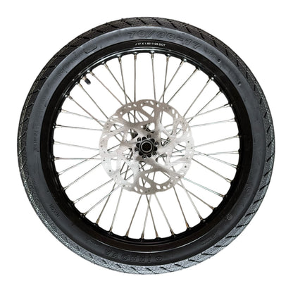 SURRON LIGHT BEE SUPER MOTOS (BLA CK) COMES WITH ROTORS, AND SPROKETS